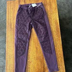 NWT Eddie Bauer Women's Chair Six Insulated Hybrid Pants SZ XS Eggplant SOLD OUT